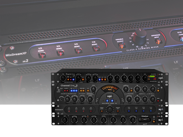 SPL's Audio Power Quartet: Meet the MixDream XP MK2, Vitalizer MK3-T, Channel One MK3, and Track One MK3